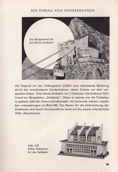 Otto Hübchen, Die Modell-Eisenbahn in der Landschaft