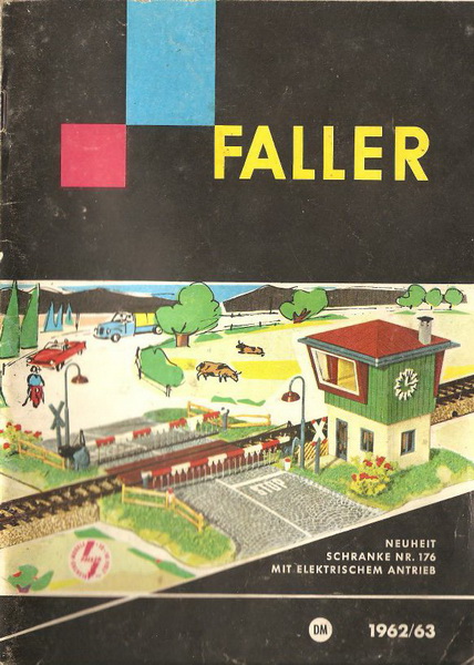 Deckblatt Faller Katalog 1962/63
