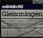 Deckblatt Märklin H0 Gleisanlagen 0700