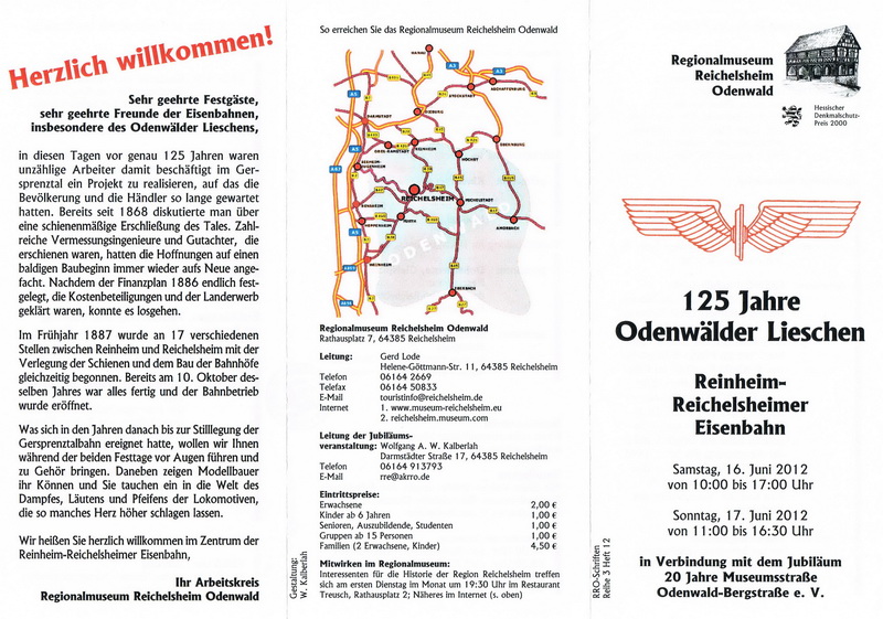 125 Jahre Odenwälder Lieschen