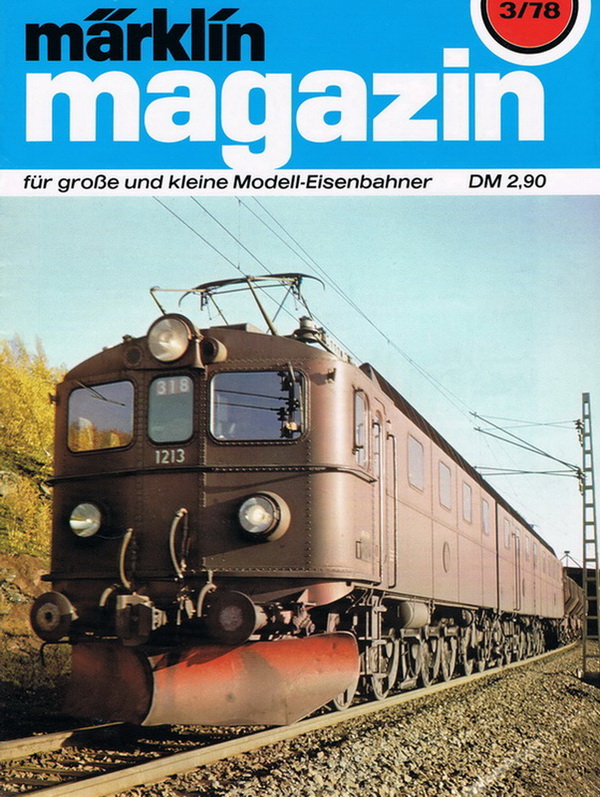 Deckblatt Märklin Magazin 3/78