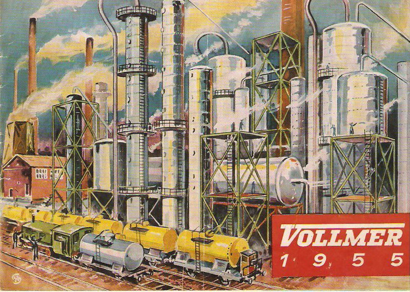 W313 Vollmer Ho maquette 6006 Grue hydraulique bras Water crane Wasserkran 