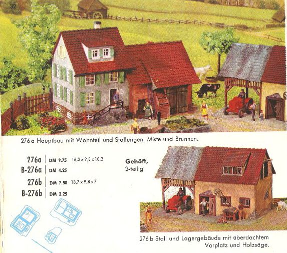 Faller Katalog 1961/62