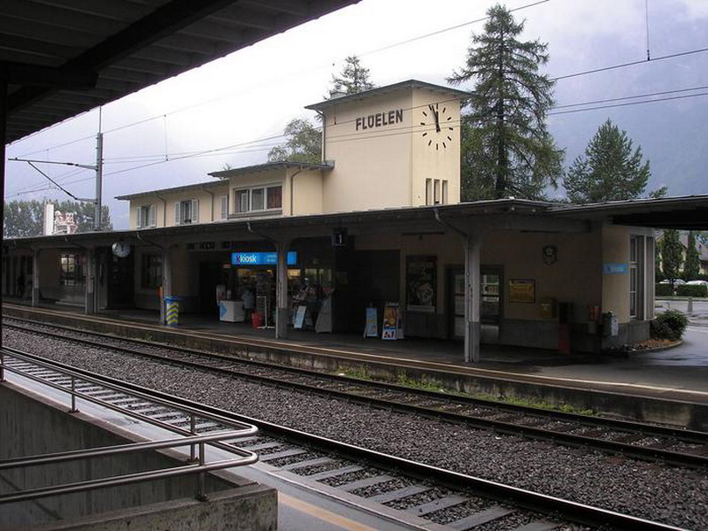 Bahnhof Flüelen Orginal