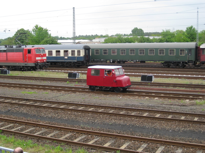 11. Bahnwelttage Eisenbahnmuseum Darmstadt-Kranichstein 13.05.2010