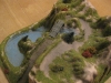 Firma Busch großer Ecktunnel mit See