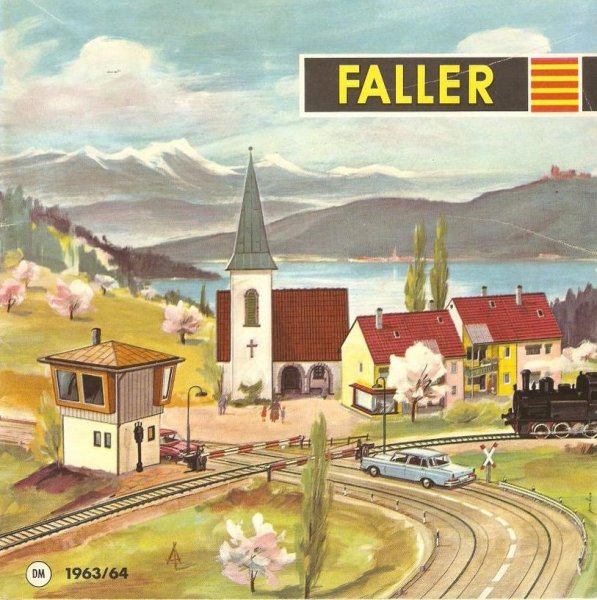Faller Katalog 1963/64 Bahnübergang B-176