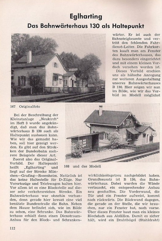 Umbau Faller Bahnwärterhaus 130/131