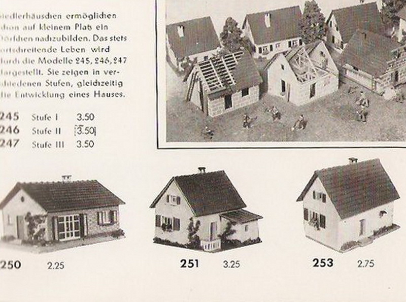 Bild Faller Katalog 1954
