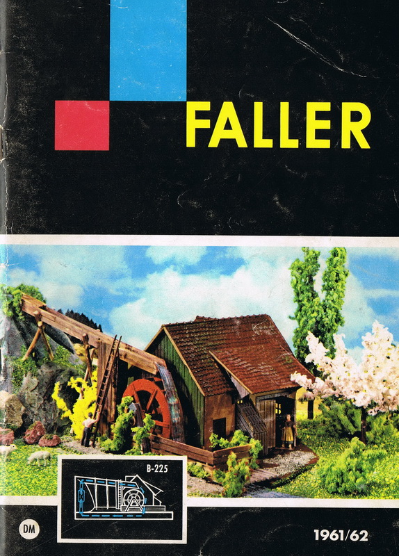 Deckblatt Faller Katalog 1961/62