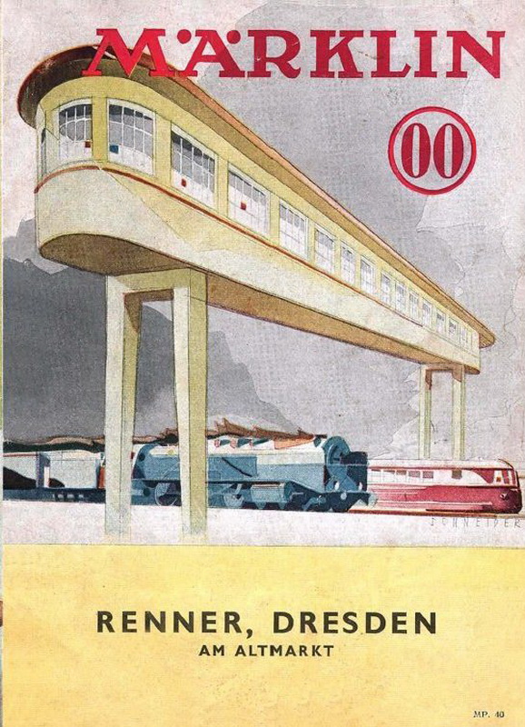 Deckblatt Märklin Katalog 00, 1939