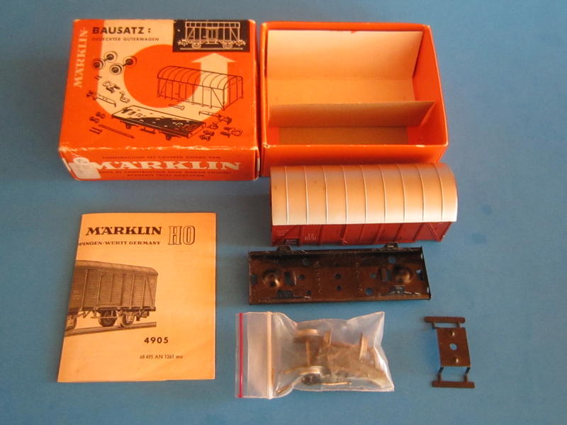 Märklin 4905 – Bausatz, gedeckter Güterwagen, 4505