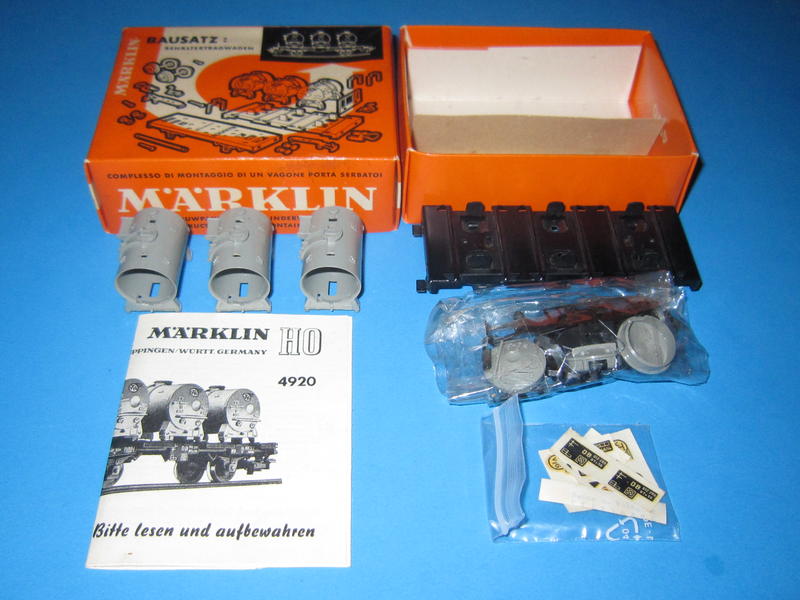 Märklin 4920 – Bausatz, Behälterwagen 4520, VTG