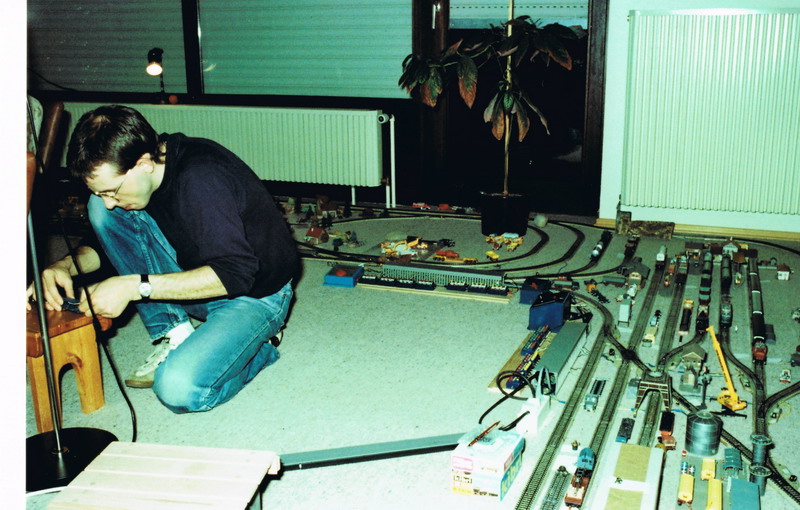 Erste Wiedergeburt meiner Märklin Modelleisenbahn 1979