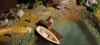 Preiser See mit Boot -