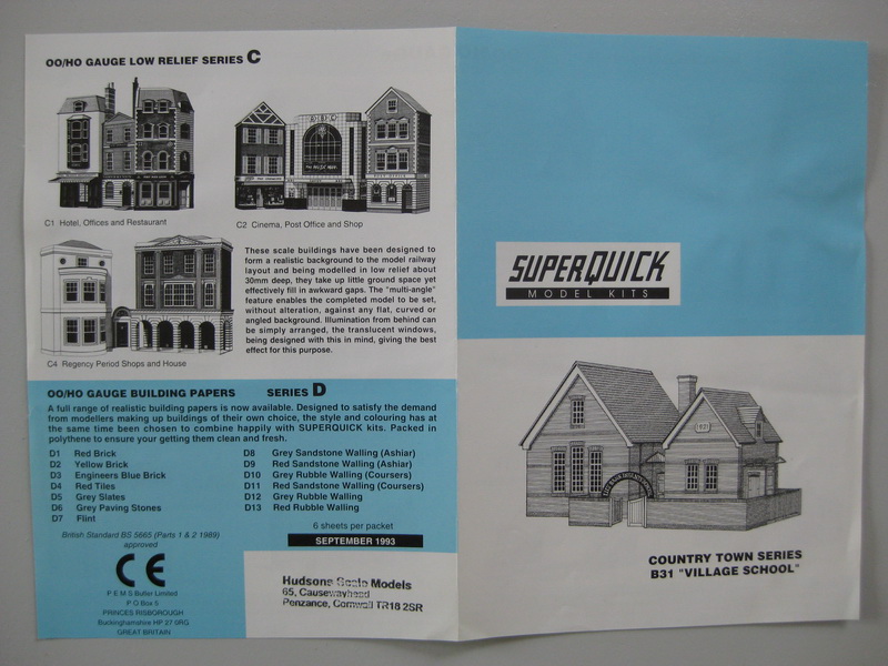 SUPERQUICK Model Kits
