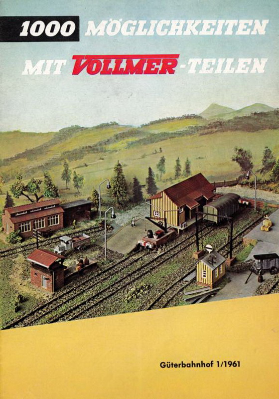 1000 Möglichkeiten mit Vollmer Teilen - Güterbahnhof 1/1961