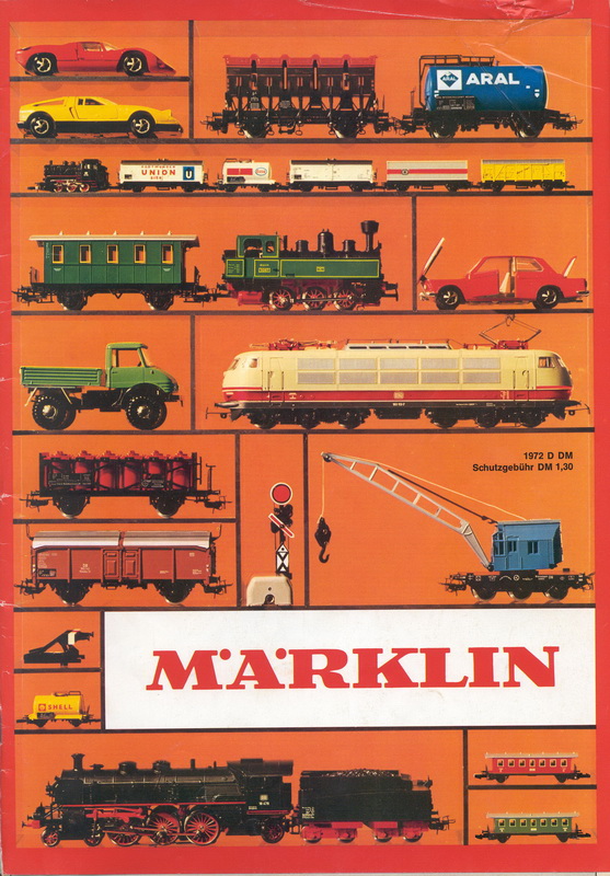 Deckblatt Märklin Katalog D1972