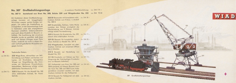 noch als einzelne Modelle katalogisiert Wiad Krupp Ardelt Kran