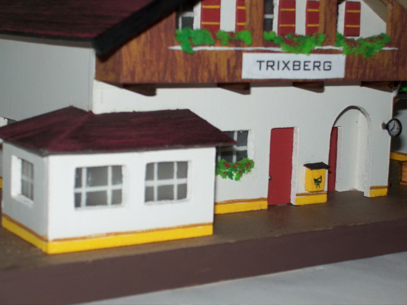 Nachbau Trix Bahnhof Trixberg 20/315